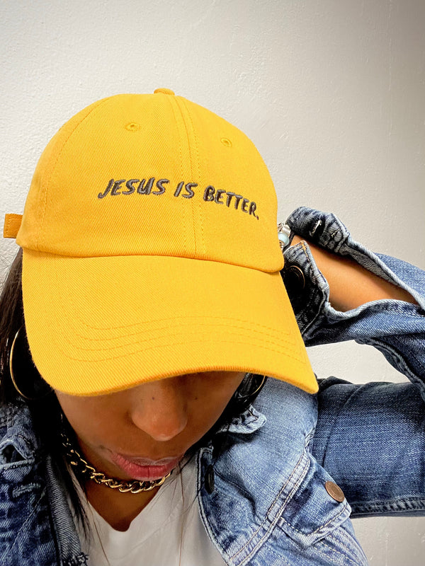 Jesus is Better cap